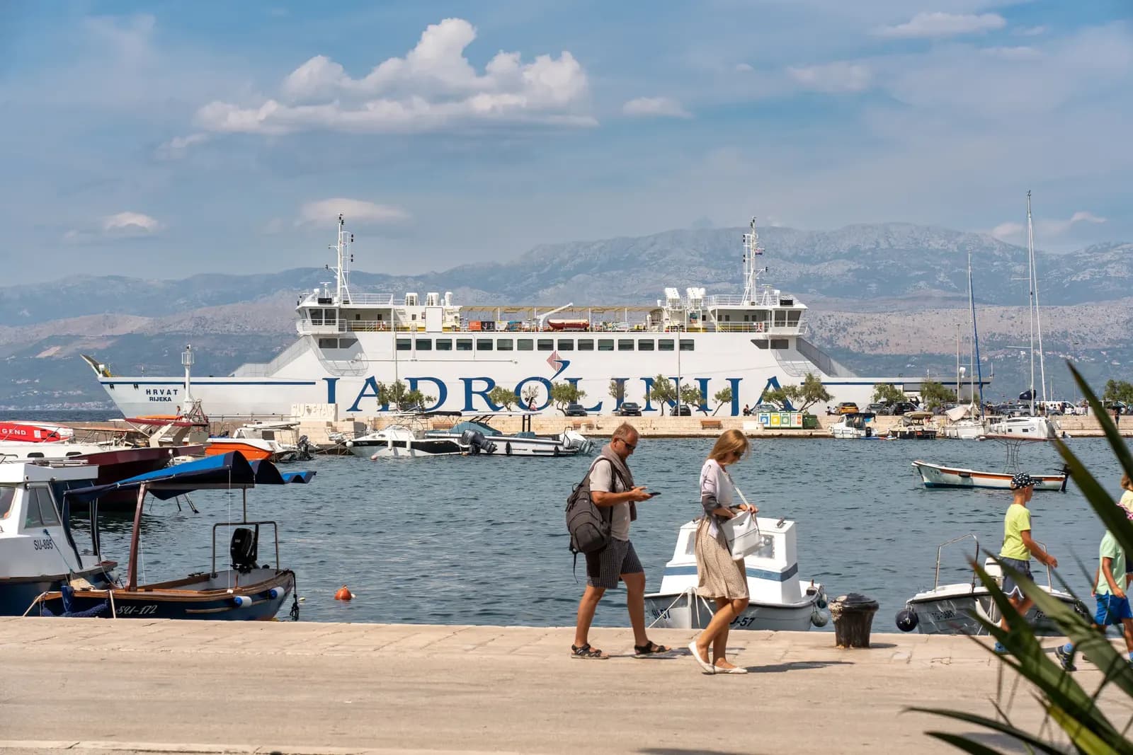 Split Ferry Port
